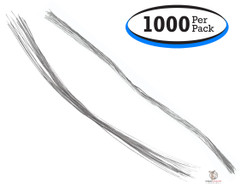 String or Wire for Tag Attachment - 12 Inches Long  (1,000 Pack)