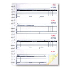 Custom Printed Purchase Order Book
