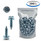 Orientation with display of screws - Slotted Hex Head - American #14 x 3/4" (100 Pack)