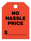 Fluorescent Jumbo Mirror Hang Tags (NO HASSLE PRICE) (4 color options) (50 per pack) - ORANGE