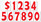 Advertising Numbers Window Stickers (7" Red and White - A-Peel Cut Out Digits) (12 per pack)