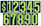 Advertising Number Window Stickers (9-1/2" Fluorescent Green and Black) (12 per pack)