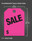 Fluorescent Jumbo Mirror Hang Tags (SALE) (Multi-Color: Green, Orange, Pink, Yellow) (40 pack) - Measurements