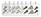 License Plate Hardware Kit - Universal Screw Set (400 Pieces)