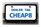 Tag Sample - Frame Style Demo Dealer Tag License Plate Holder - Neoprene Rubber