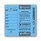 Blue Donkey Key Tags (Laminated Self-Protecting Dealer Key Tags) (125 Per Box with Metal Rings)
