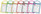 Neon Stitched Work Order Job Ticket Holders (10 Per Pack)