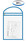 Blue Neon Stitched Work Order Job Ticket Holders (10 Per Pack)