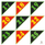 Auto Angles - Triangle Model Year Window Stickers (12 Per Pack)