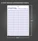 6-Part Service Appointment Forms - Weekly Route Sheets (50 Per Pack) - Measurements