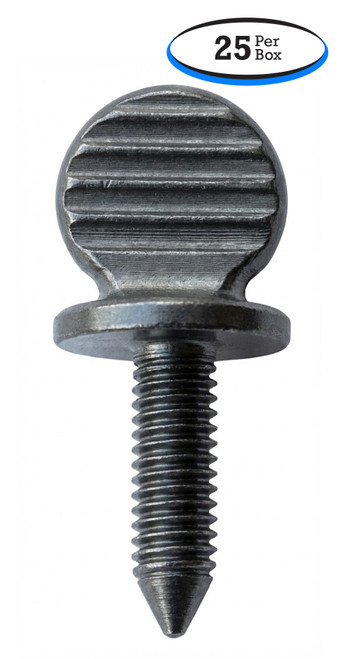 License Plate Screws - Thumb Screw - Metric (25 per box)