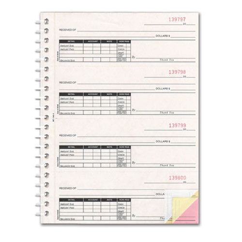 Cash Receipt Book (Form #NC-146) (2-Part or 3-Part) (200 per book)