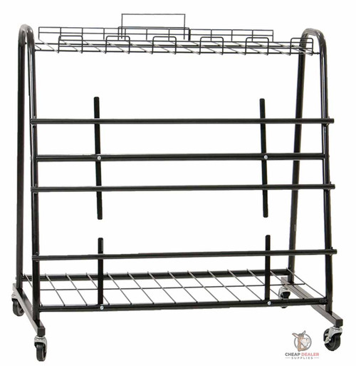 Deluxe Floor Mat Storage Dispensing Stand