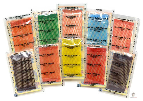 Auto Scents Car Air Freshener Pads (Sample Pack of 10 Scents)