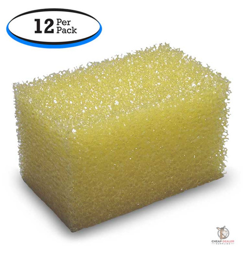 Do-All Scrubber - Honeycomb Sponge - Auto Detailing Surface Cleaner (12 Per Pack)