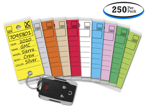 Genuine Versa-Tag® Key Tags (250 Per Box)