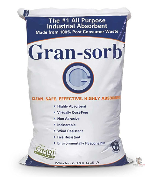 Gran-sorb Industrial Absorbent Granules (30lb Bag)