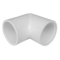 90° 1 1/2" Female Slip x Female Thread