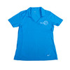 Women's Blue Bid360 Polo