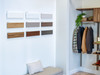 Color Display Set installed onto wall.