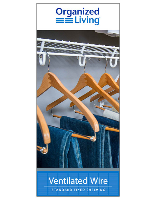 Ventilated Wire Pamphlet Cover