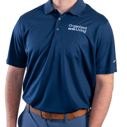 Men's Navy Nike Polo