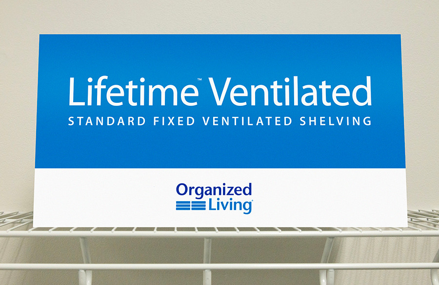 Lifetime Ventilated Tent Sign