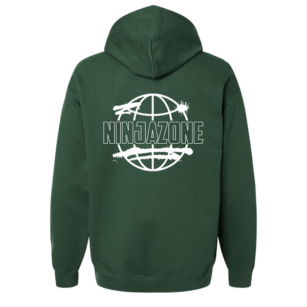 NEW - Green NZ Global Hoodie - Adult