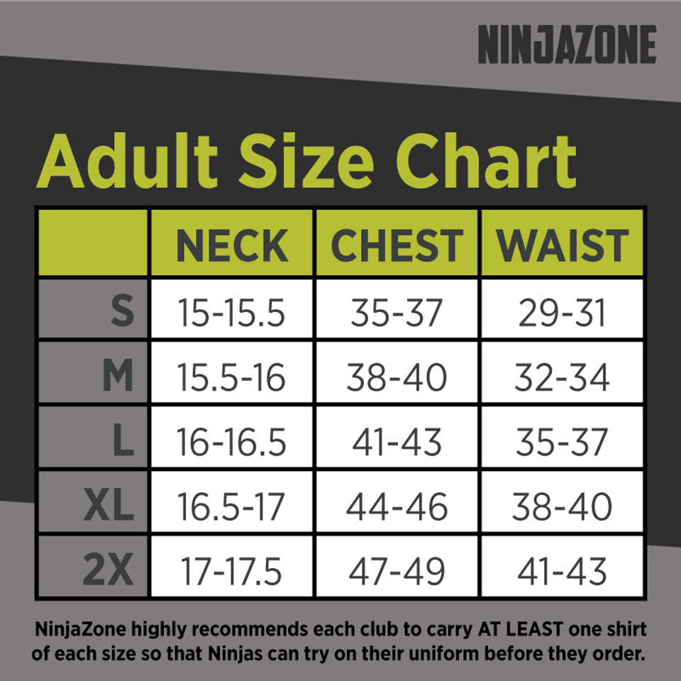 Size Chart: Adult Size Chart: Adult