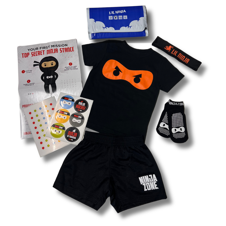 Lil Ninja Classic Uniform Power Pack Lil Ninja Classic Uniform Power Pack