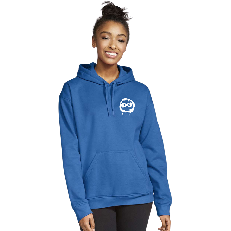 NEW - Blue Ninja Eyes Hoodie - Adult
