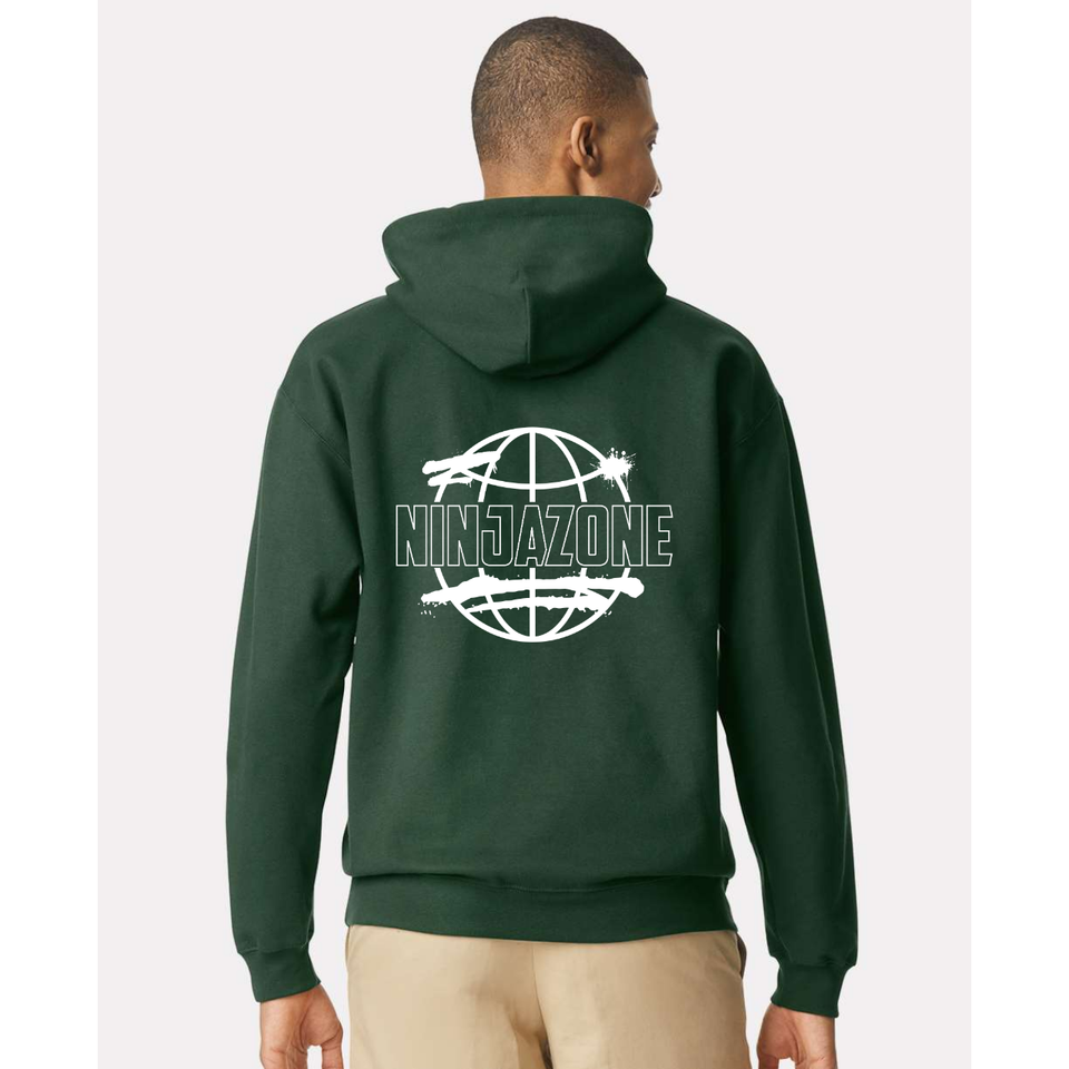 NEW - Green NZ Global Hoodie - Adult