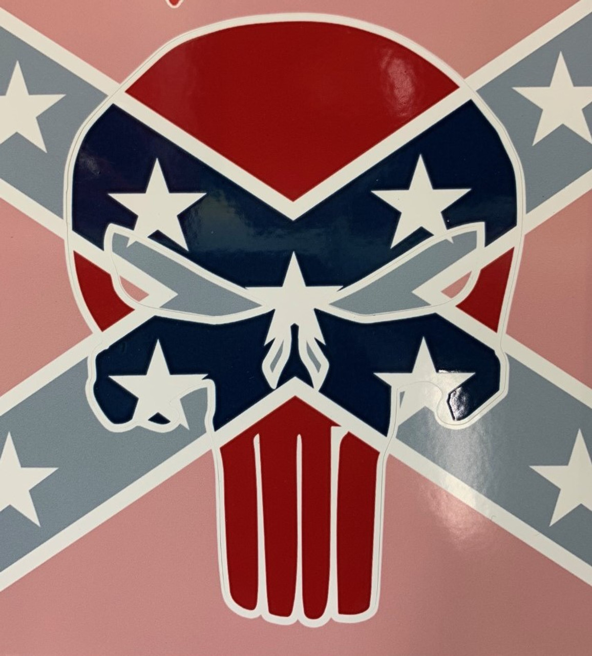 confederate skull tattoos