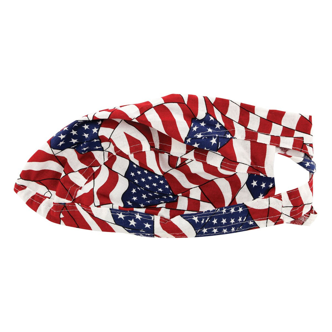 American Flag Head Wrap (Wavy)