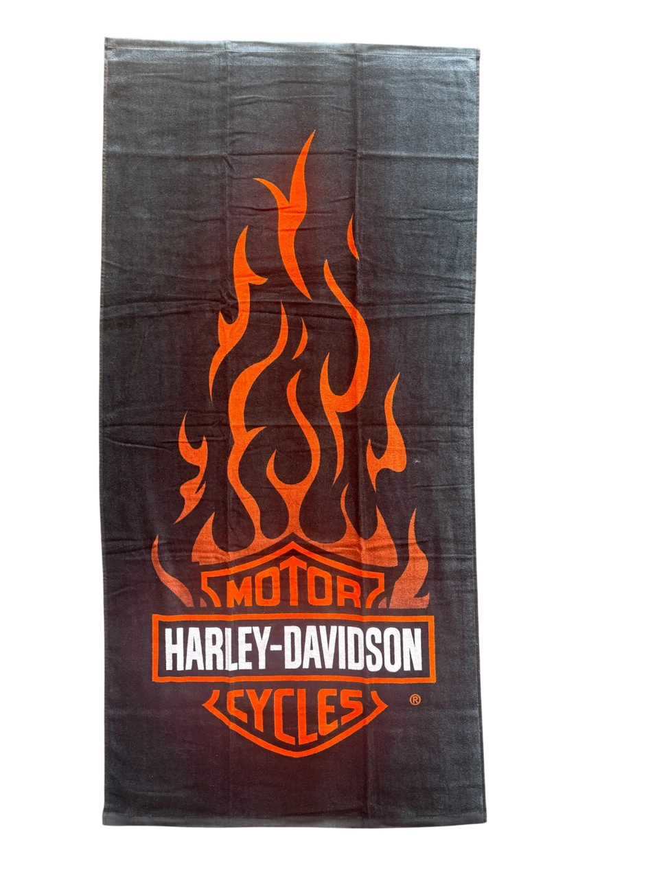 Harley Davidson Dark Flames Beach Towel (28X58)