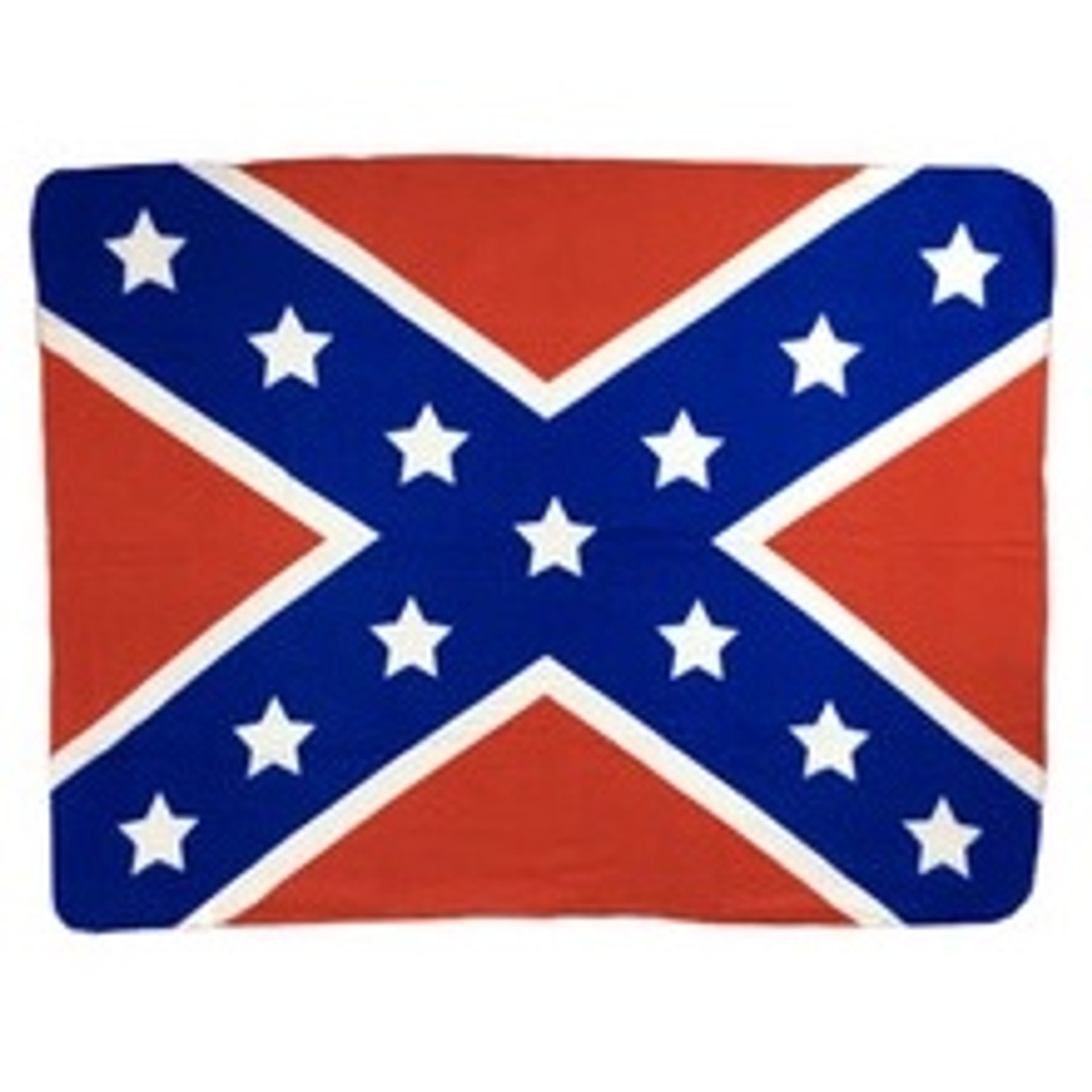 Confederate Flag Fleece Blanket, Confederate Flag Blanket