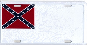 Confederate Flag license plate