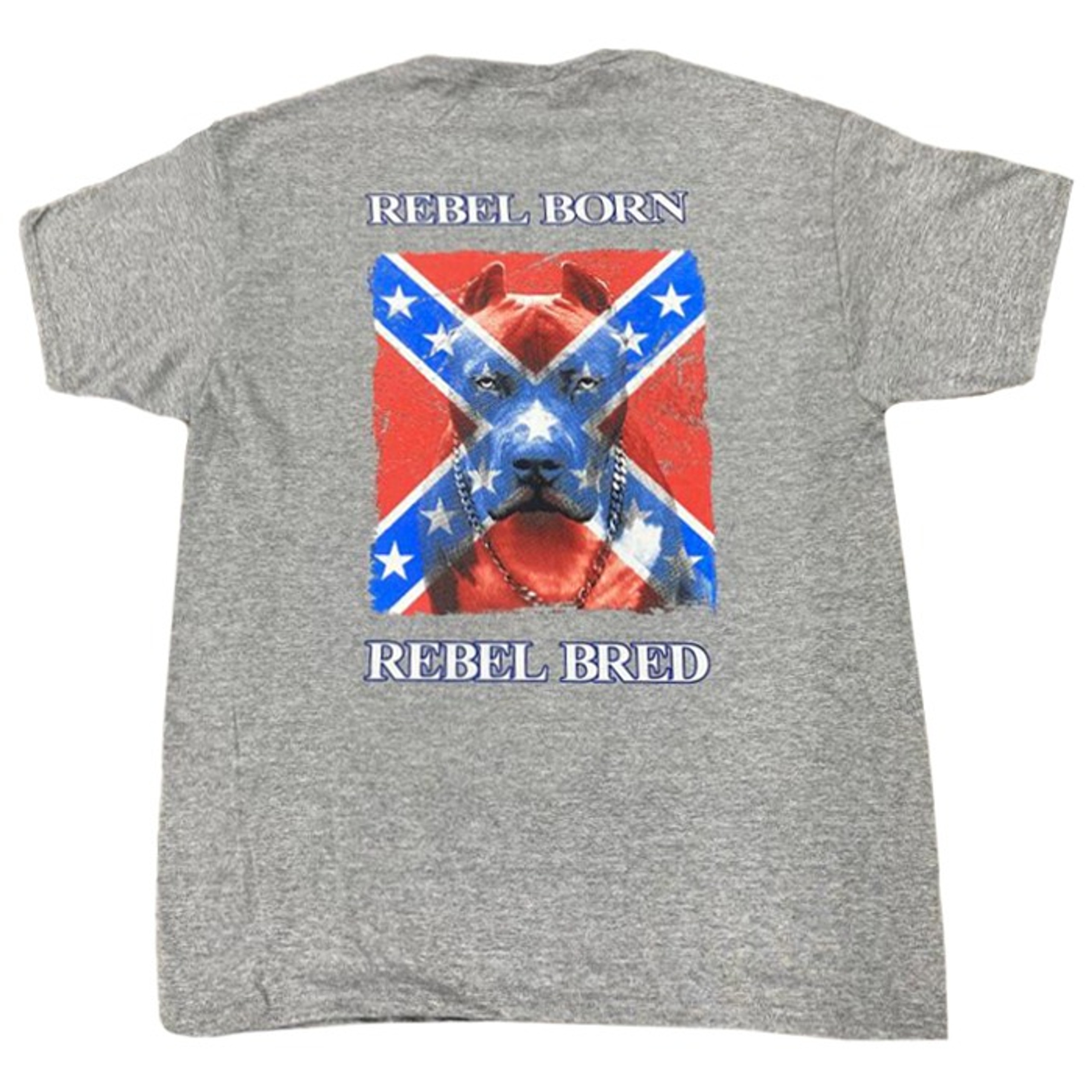 Rebel Born Rebel Bred Confederate T-Shirt