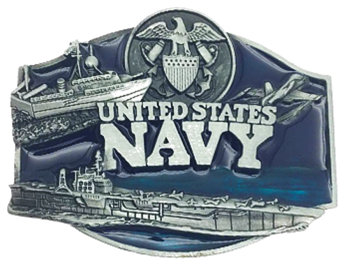Navy Belt Buckle
