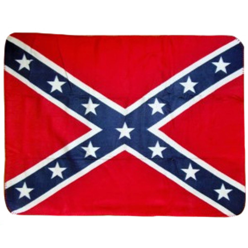 Confederate Flag Baby Blanket