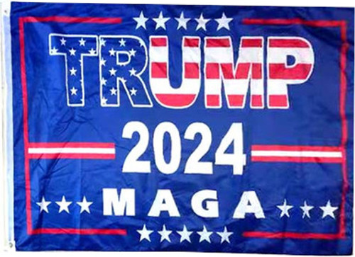 Trump Maga 2024 Flag