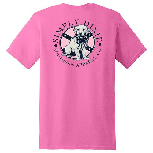 Southern Puppy Bow Tie T-shirt