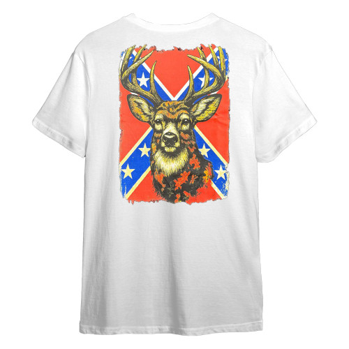Confederate Deer Head T-Shirt