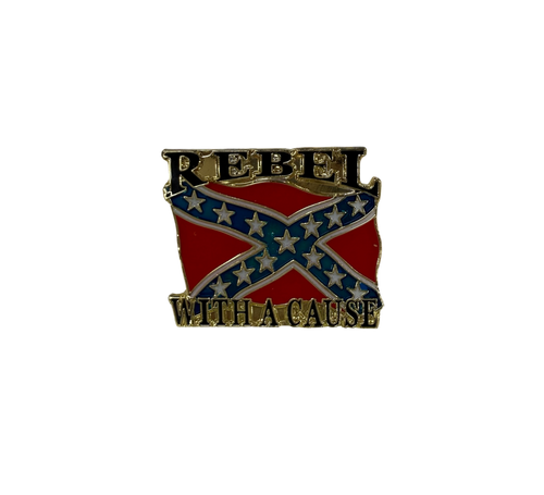 Rebel With A Cause Lapel Pin