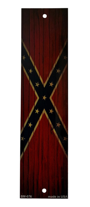 Confederate Flag Metal Bookmark *Made In USA*