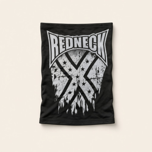 Redneck Gaiter Sleeve with Southern-inspired graphic design