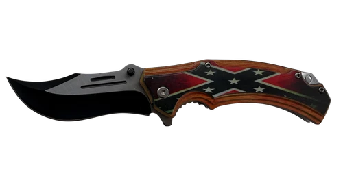 Confederate Flag Knife