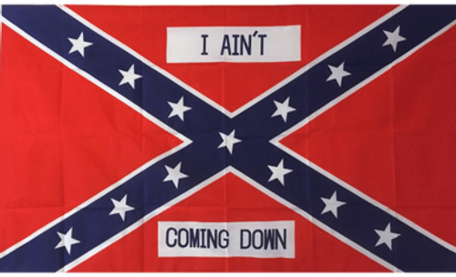 "I Ain't Coming Down" Confederate Flag