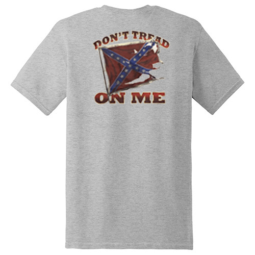 Confederate Flag Don't Tread On Me T-Shirt