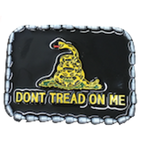 Don't Tread On Me Belt Buckle